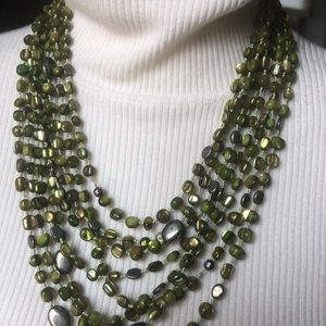 Silpada peridot necklace